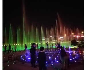滁州音樂噴泉設計